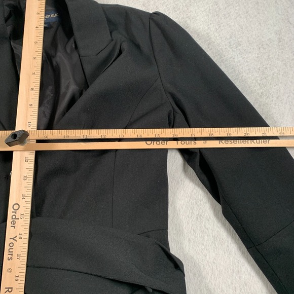 Banana Republic Jacket Womens 6 Black Causal - Picture 6 of 10